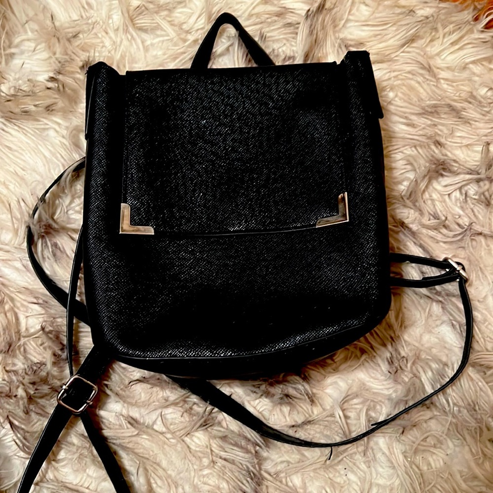 Black fashion back pack